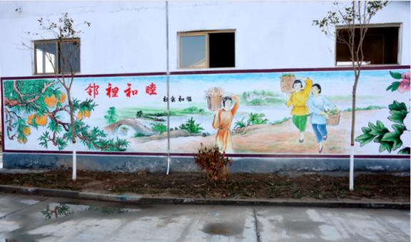 广元乡镇文化墙 乡风文明焕发新活力