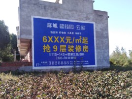 广元墙体广告的好处