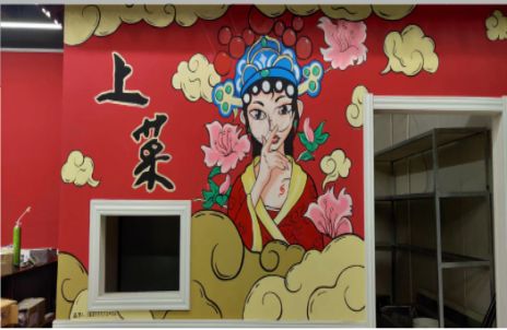 广元墙体彩绘的发展和应用