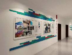 广元企业文化墙用什么材料好？